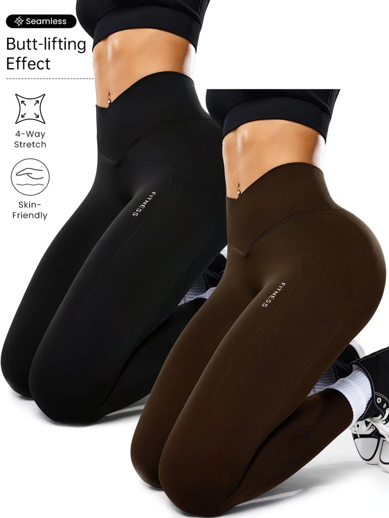 High-Performance Women's Yoga Pants with Enhanced Elasticity for Year-Round Comfort and Flexibility, Perfect for Fitness and Casual Wear