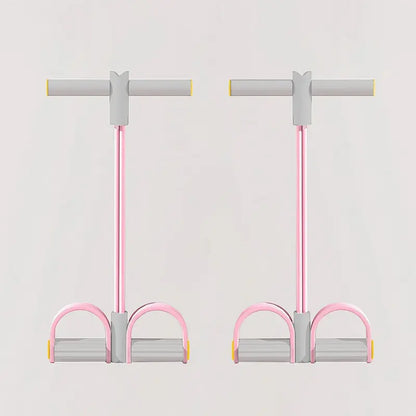Multifunctional Foot Pedal Resistance Assistance Expander Chest Leg Band