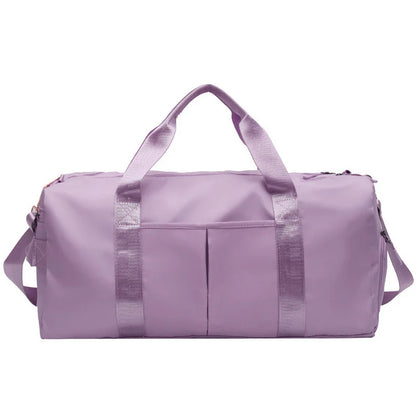 Waterproof Fitness Travel Duffel Bag - Versatile Weekender for Men and Women