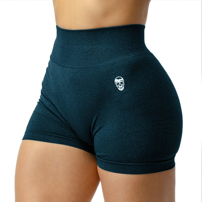 Gymreapers Women's Infinity Seamless Scrunch Shorts - Moisture-Wicking, Breathable Fabric, High Waist Compression Fit, Squat-Proof Athletic Shorts for Gym Training and Fitness