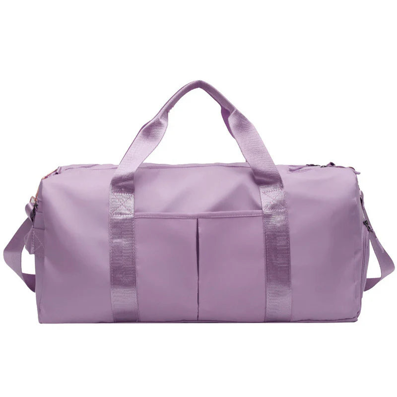 Waterproof Fitness Travel Duffel Bag - Versatile Weekender for Men and Women