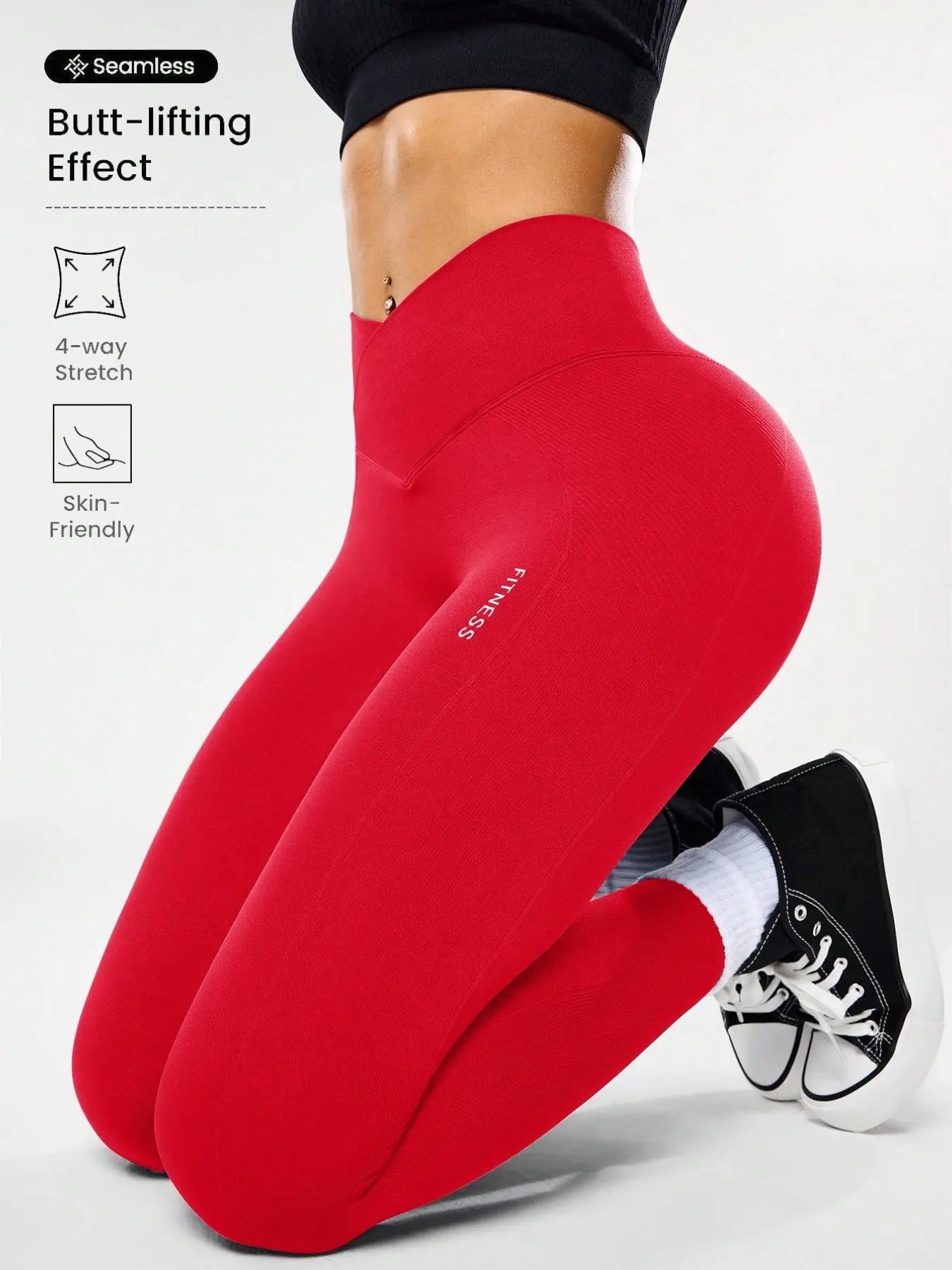 High-Performance Women's Yoga Pants with Enhanced Elasticity for Year-Round Comfort and Flexibility, Perfect for Fitness and Casual Wear