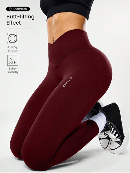 High-Performance Women's Yoga Pants with Enhanced Elasticity for Year-Round Comfort and Flexibility, Perfect for Fitness and Casual Wear