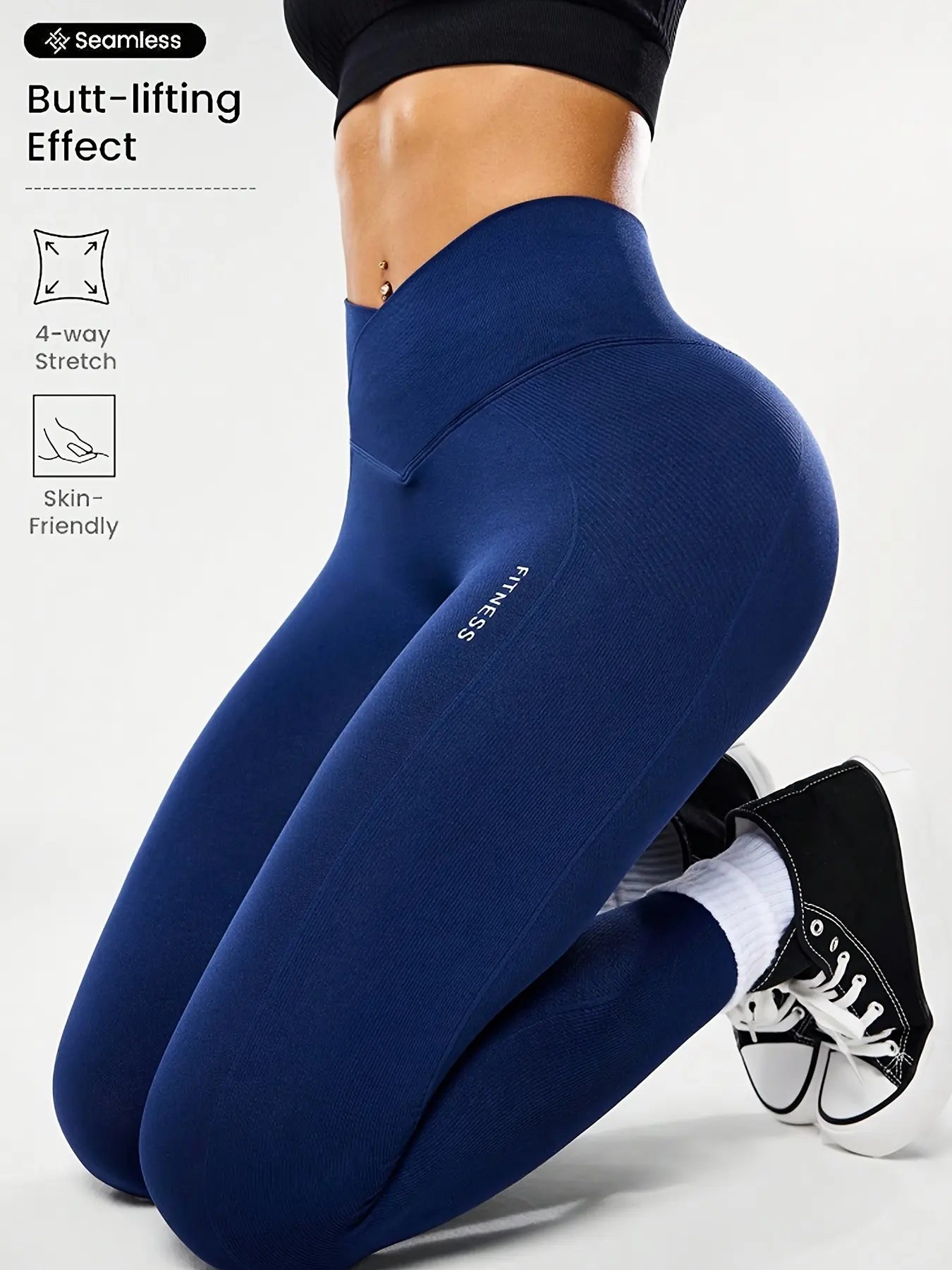 High-Performance Women's Yoga Pants with Enhanced Elasticity for Year-Round Comfort and Flexibility, Perfect for Fitness and Casual Wear