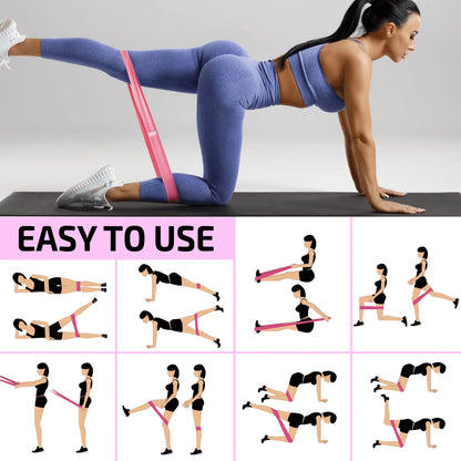 Xgear Women's Fitness Set of 3 Butt and Hip Exercise Bands