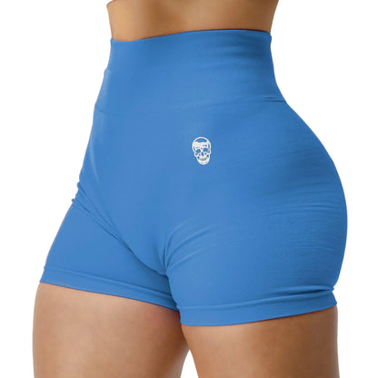 Gymreapers Women's Infinity Seamless Scrunch Shorts - Moisture-Wicking, Breathable Fabric, High Waist Compression Fit, Squat-Proof Athletic Shorts for Gym Training and Fitness