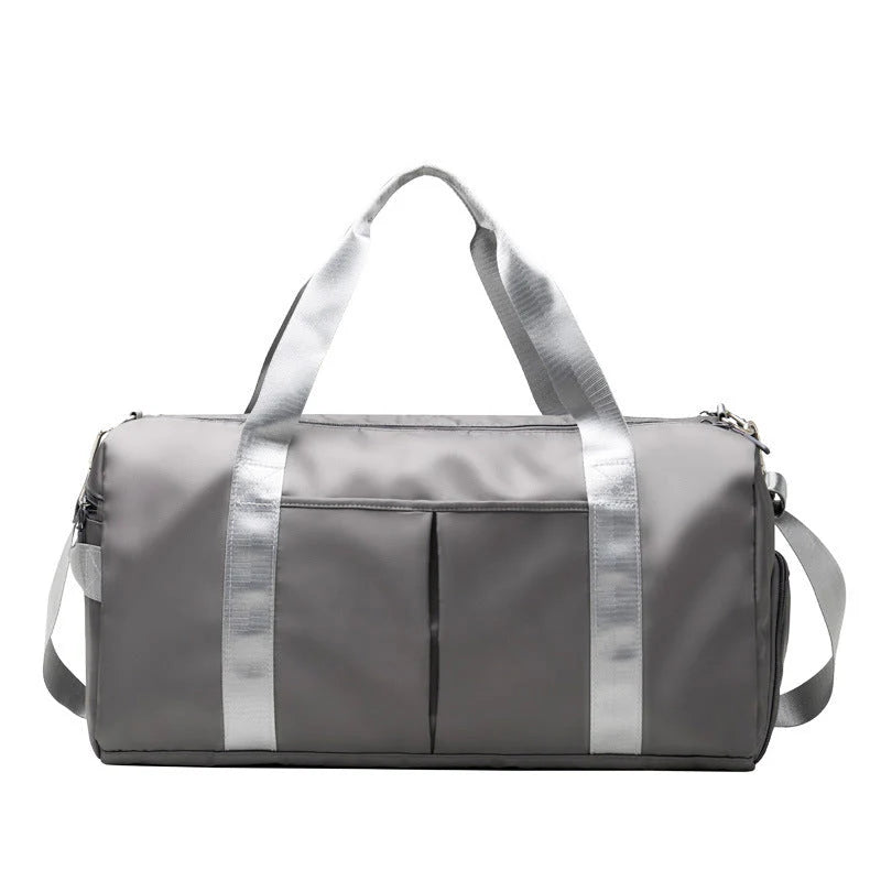 Waterproof Fitness Travel Duffel Bag - Versatile Weekender for Men and Women