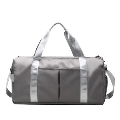 Waterproof Fitness Travel Duffel Bag - Versatile Weekender for Men and Women